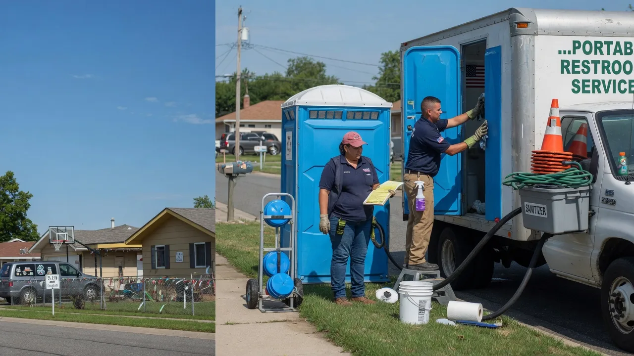 Portable Toilet Rental in West Terre Haute, IN near me
